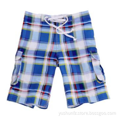 waterproof Plain 100% P woven Fabric with flower print for beach short